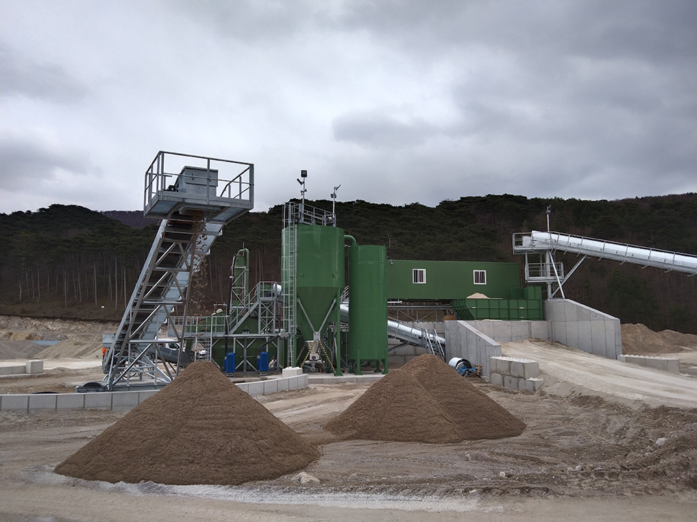 Soil washing plant - Strabag Gaaden – Austria