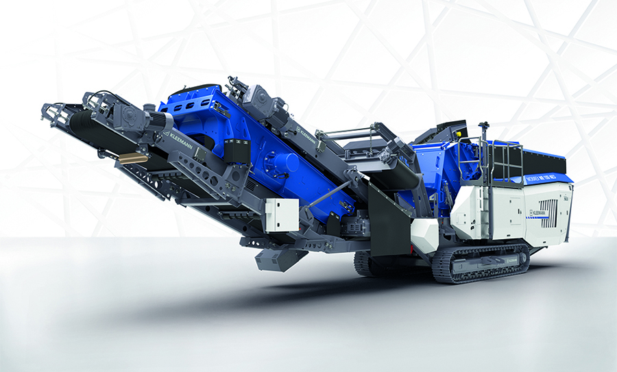 The MOBIREX MR 100(i) NEO / NEOe mobile impact crusher is the first member of Kleemann’s new family of compact crushers.