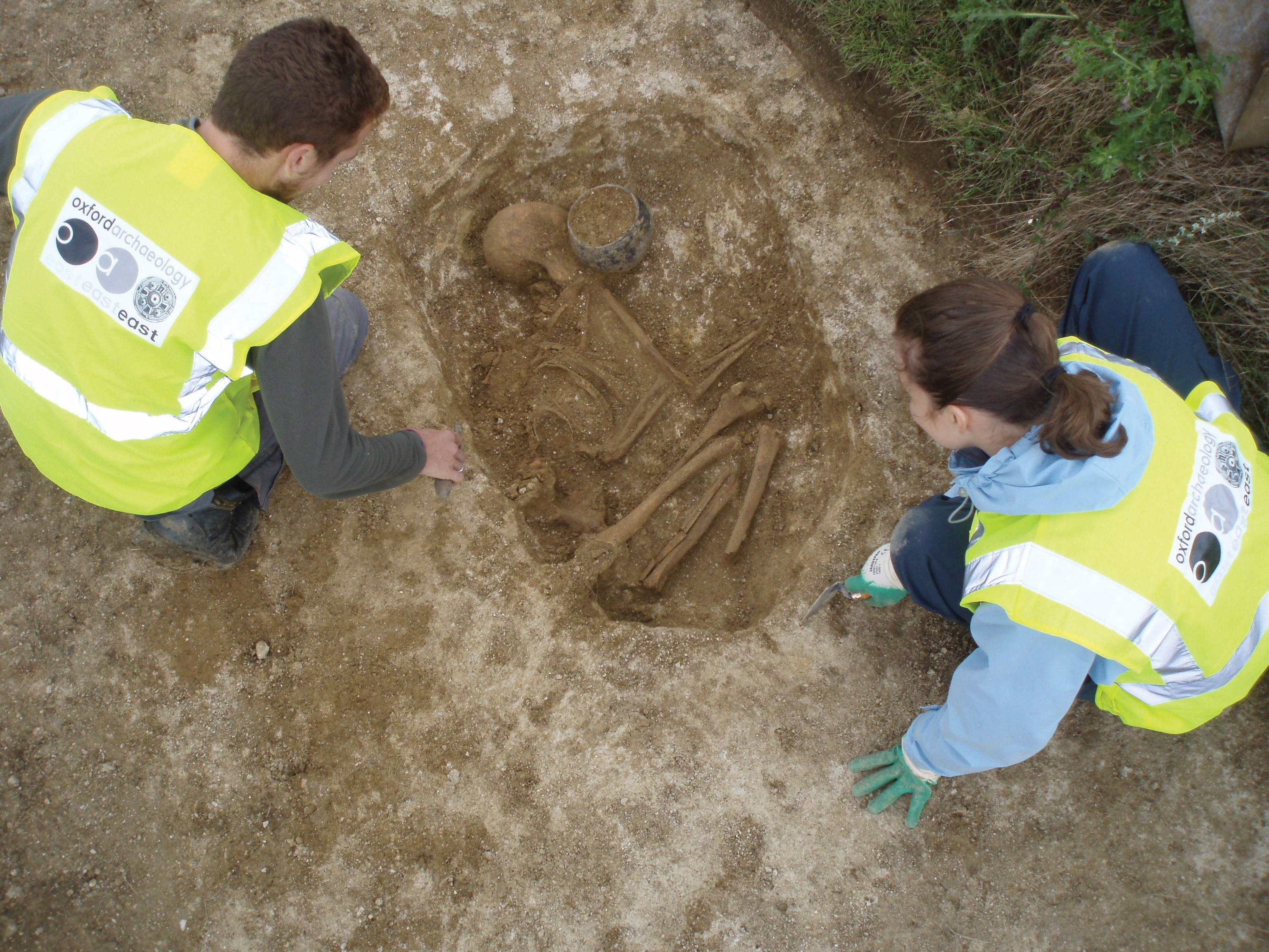 Bronze Age burial found at Dimmock's Cote Quarry