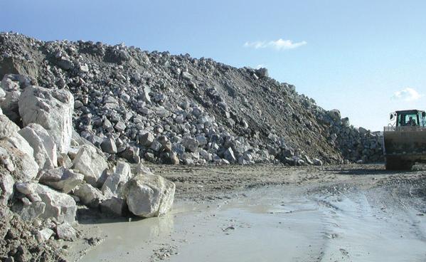 China Clay waste aggregates
