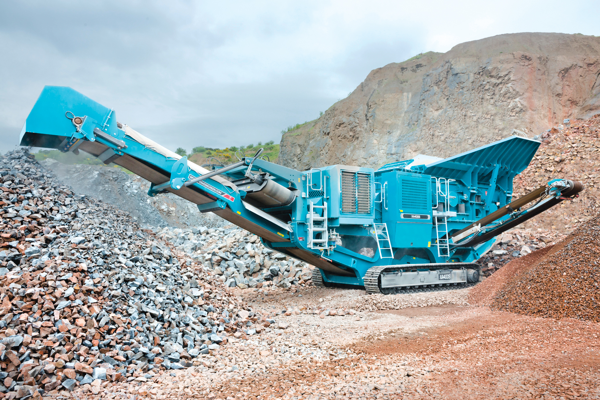 The improved X400S jaw crusher from Powerscreen