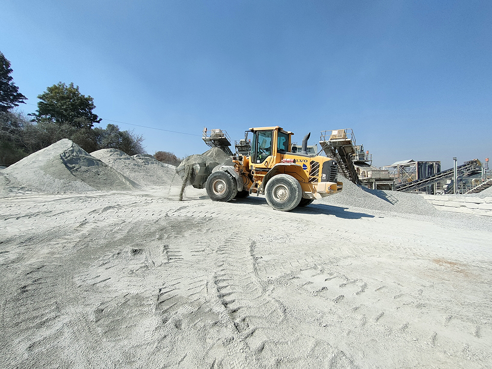 Specific sand-grading envelopes with reduced fines are popular among customers