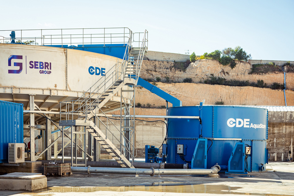 CDE’s AquaCycle allows SOMEVAM to recycle process water in a closed circuit for immediate reuse in the system