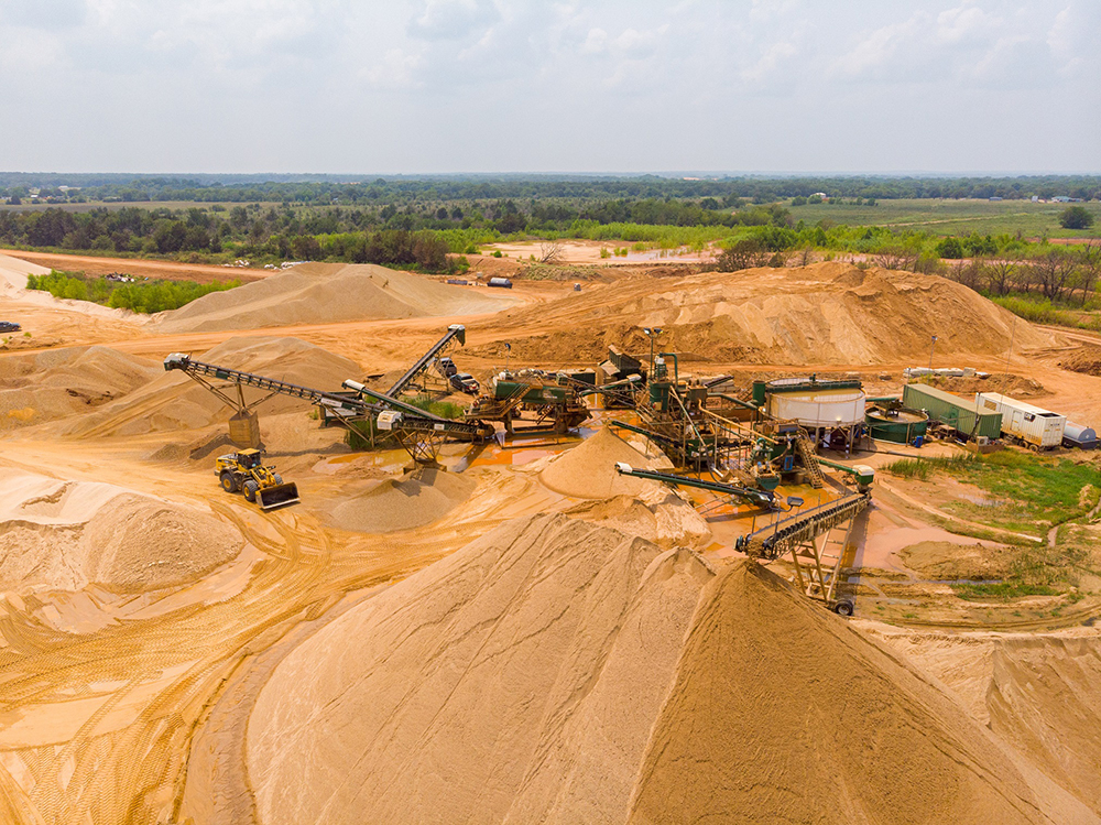 Resolve Aggregates is now expanding its CDE wet processing plant in Ravenna, Texas, to explore additional new markets