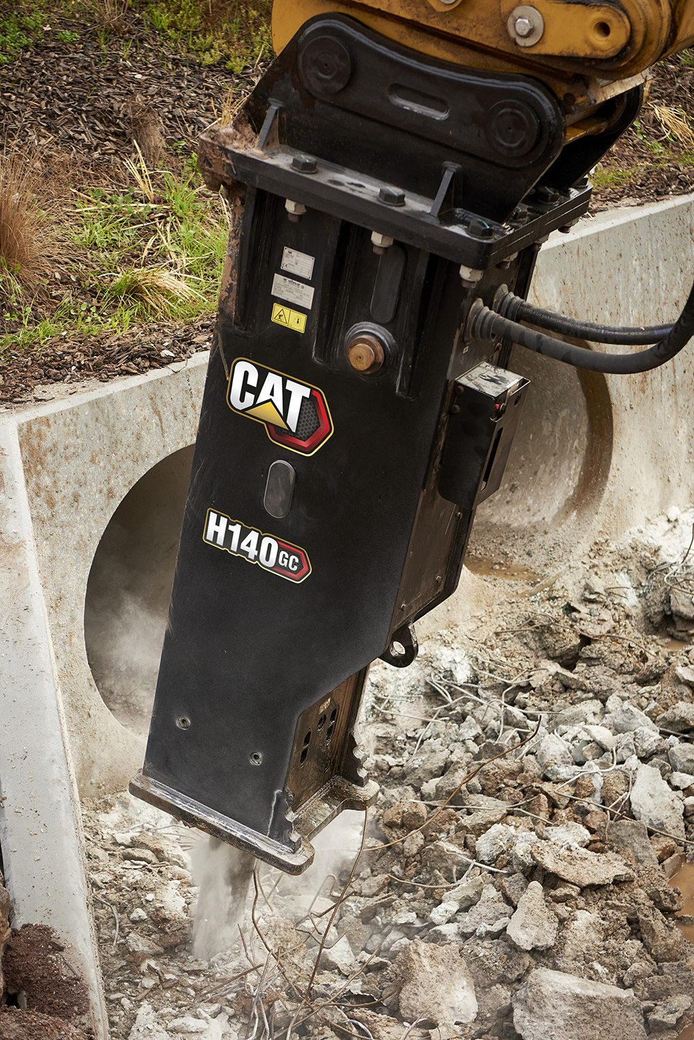 The non-silenced GC hammer is built to handle high- productivity applications 