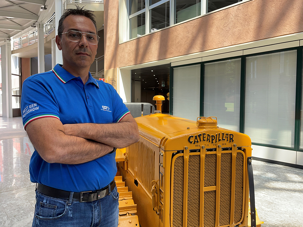 Stefano Giardina, product manager – large equipment for CGT, Caterpillar’s Italian dealership