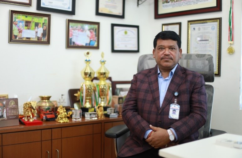Dr. S.R. Samal, managing director of Kalinga Commercial Corporation