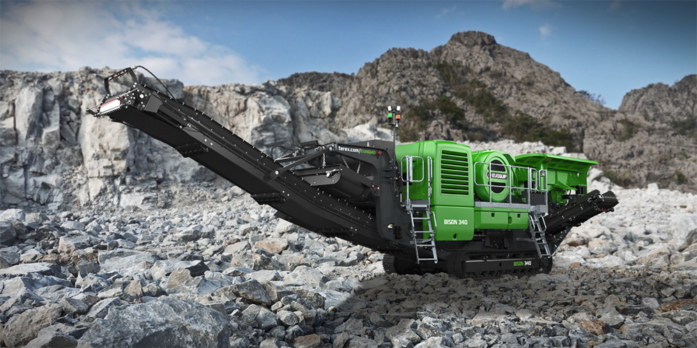 EvoQuip has launched the Bison 340 jaw crusher, the largest in the range. Pic: EvoQuip