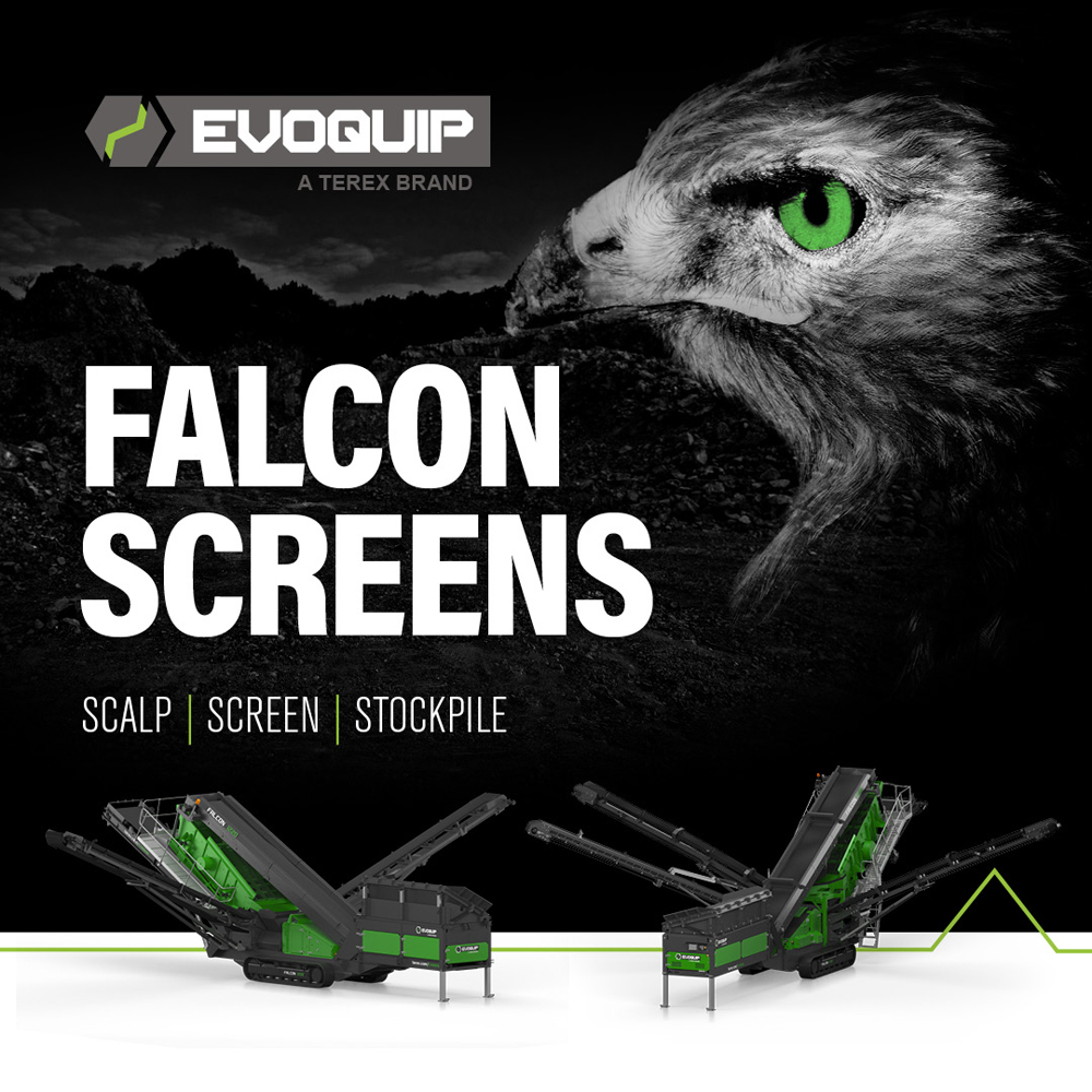 The EvoQuip Falcon range advert on Instagram