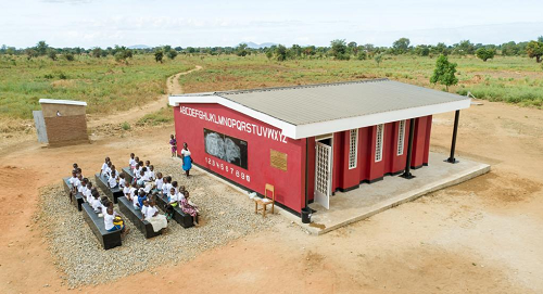 Holcim_Malawi 3D printed school