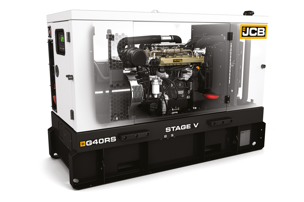JCB’s new G40RS V rental generator set is designed to work in the harshest environments