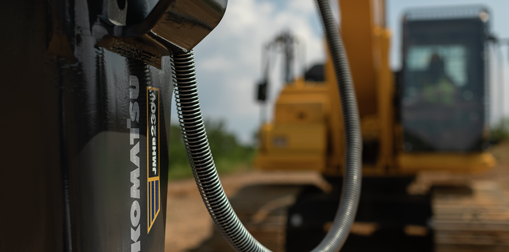 Komatsu has added the new V-Series to its hydraulic breakers