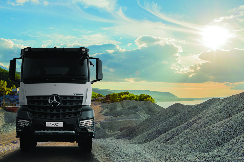Construction has been part of Mercedes-Benz Trucks’ ‘DNA’ for many years and remains a big focus for the brand