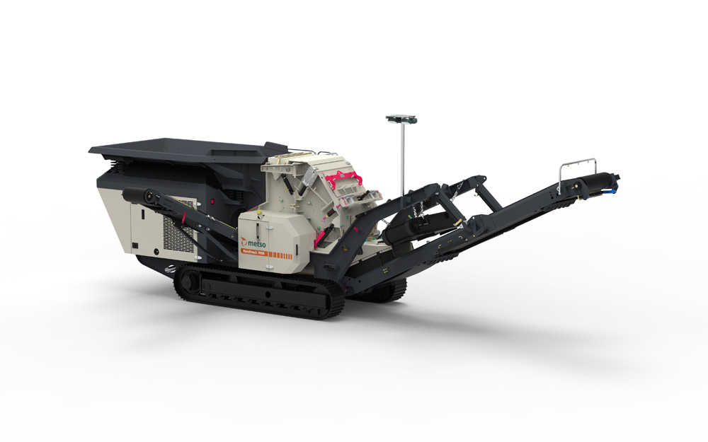 The new Nordtrack I908 mobile impact crusher