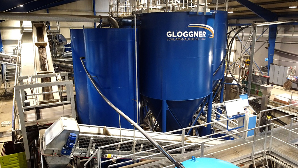 Figure 3 Mud slurry treatment plant – Gloggner – Switzerland