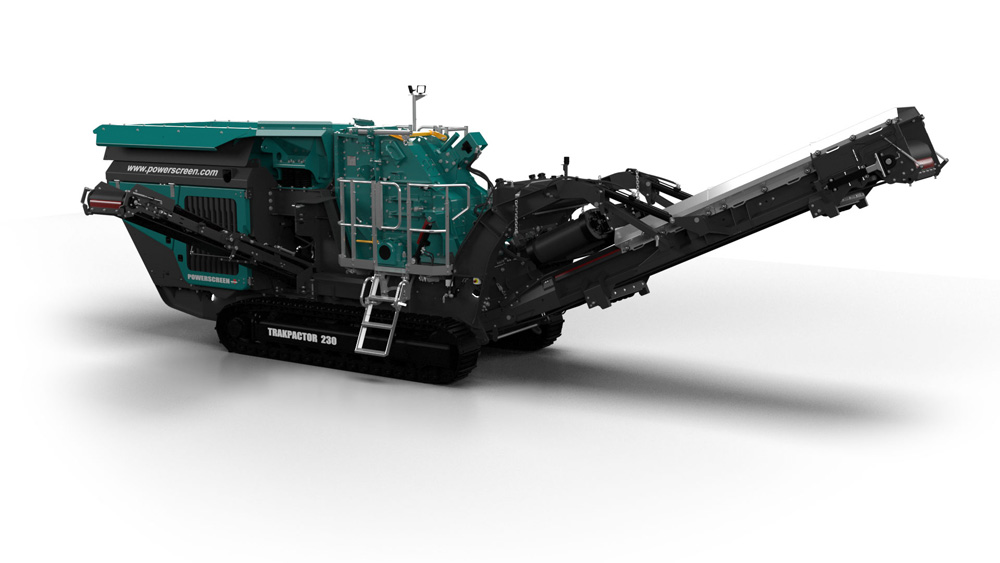 Powercreen Trakpactor models can be utilised in aggregates, recycling and mining