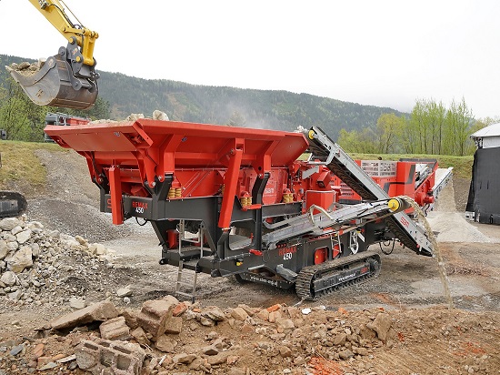 A REMAX 450 on a customer job site. Pic: SBM Mineral Processing