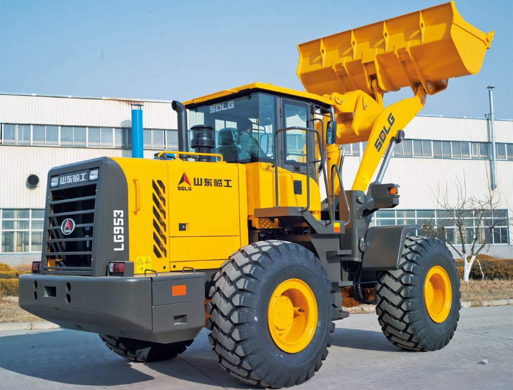 SDLG has launched the LG953 wheeled loader on the Indonesian market