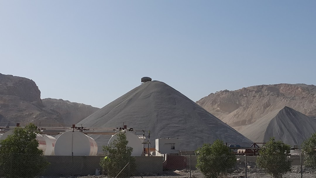 Stockpiled material at a Sand Stone Building Material Trading (Sand Stone) facility. Sand Stone is one of Azizi Development’s key suppliers