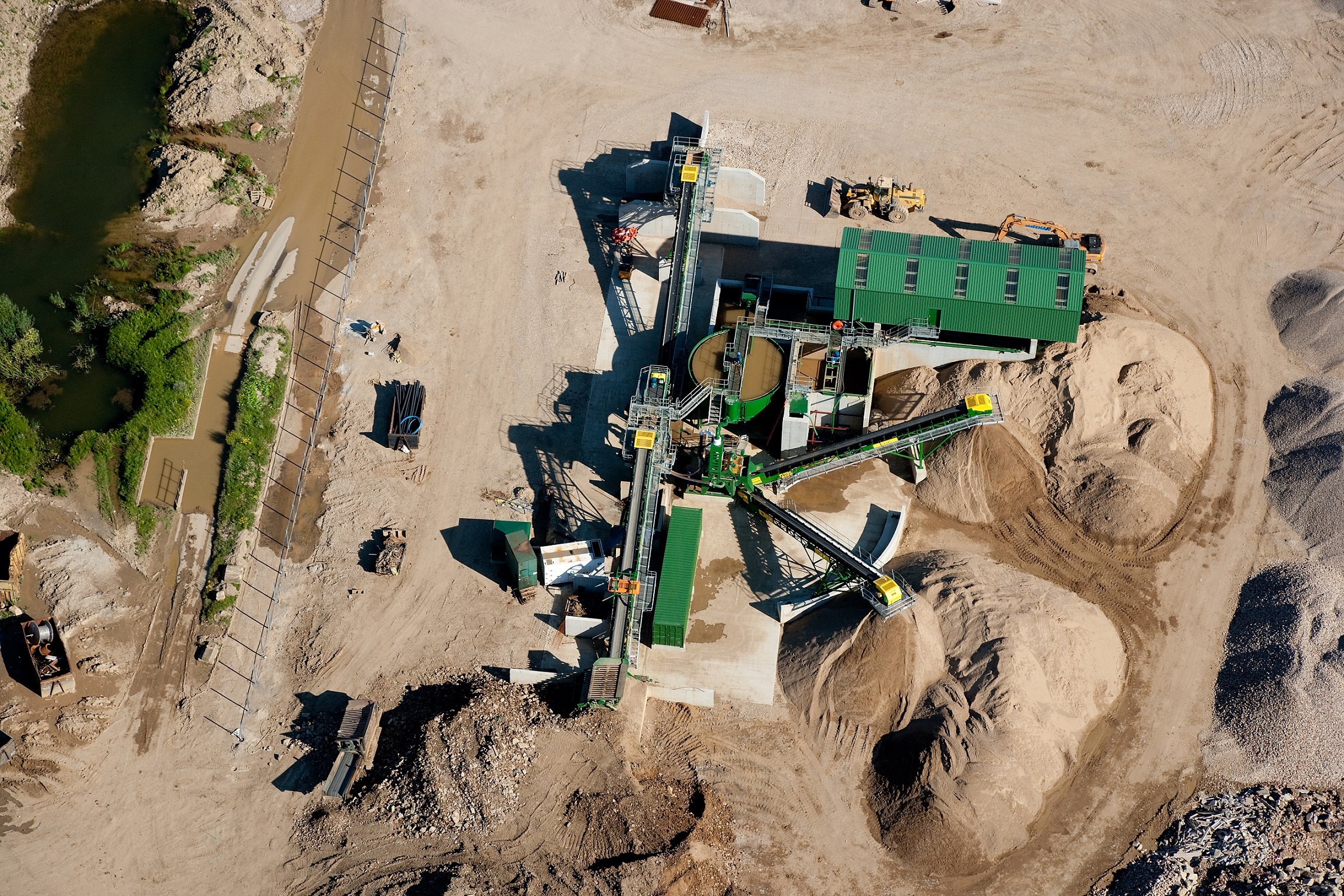 Sheehan Group produces concrete building blocks from 100% recycled sand and aggregate