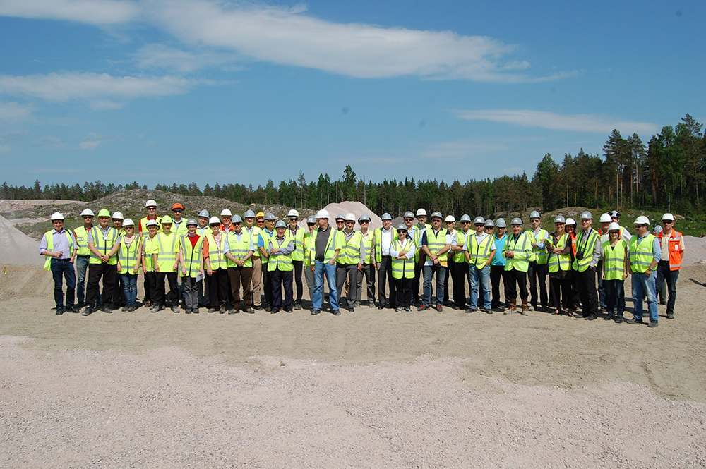 A site visit during the UEPG General Assembly in Helsinki, Finland, in 2014
