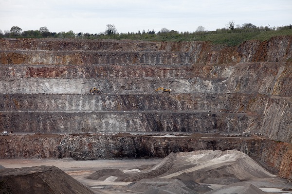 UK quarrying site. Pic: MPA