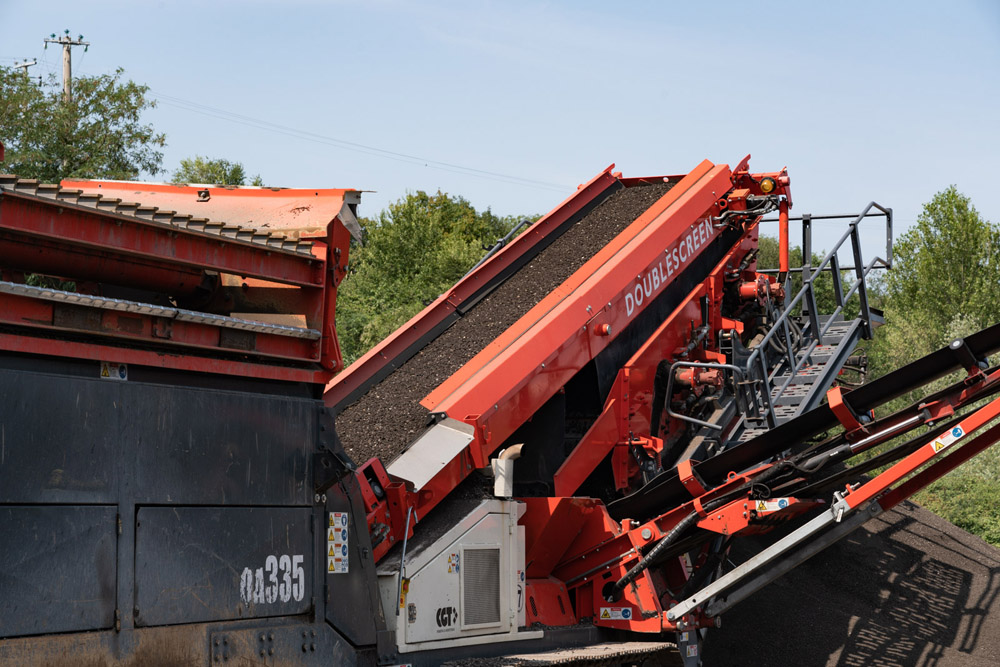 Sandvik’s Doublescreen is said by Vezzola to deliver 30% more productivity than screeners of a similar size