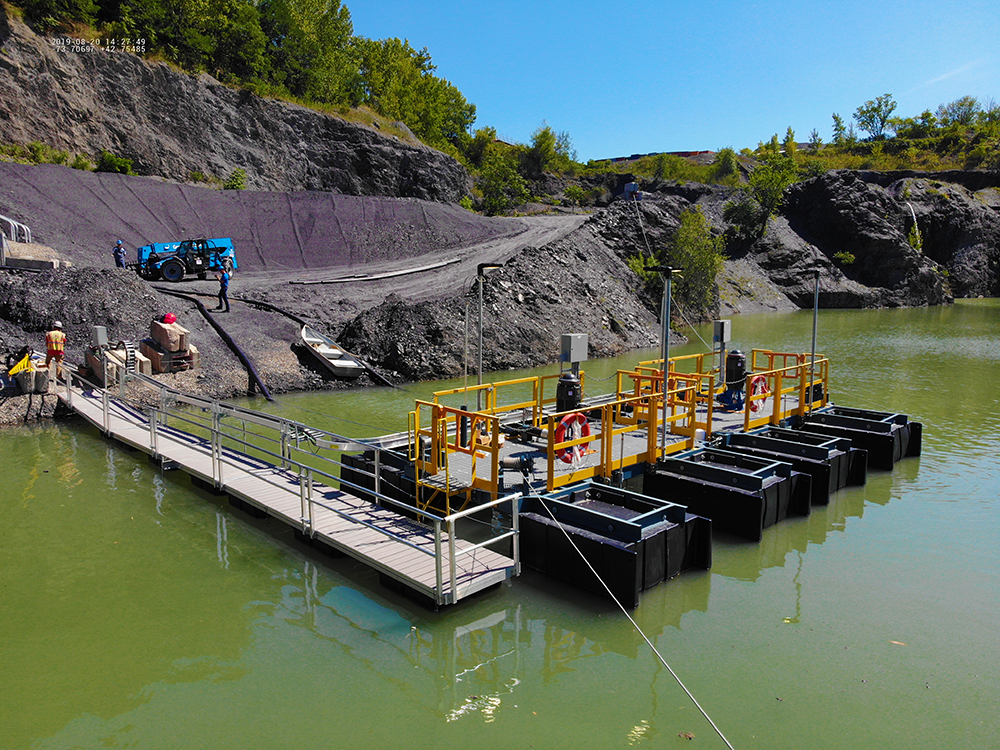 Weir’s Multiflo pontoon barge and pump packages are engineered for the environment that the equipment operates in