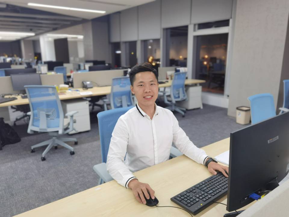 Zhai Zijian, international trading department manager at SBM