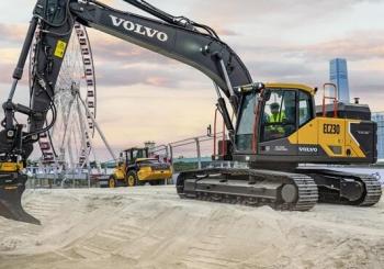 The Product Carbon Footprint reports reveal that electric machines are a more sustainable choice than diesel. Image: Volvo CE