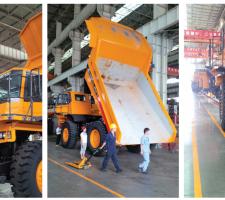 Sany Mining Equipment at the firm’s factory in Kunshan, China 