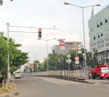 Traffic light in Indonesia