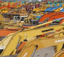 Equipment ready for a Euro Auctions’ sale