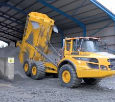 Volvo A30G ADT at Tillicoultry Quarries’ Northfield Quarry