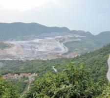 Sinoma Anhui cement mine in Anhui Province