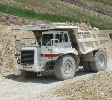 RDT's driving through the quarry roads
