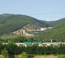 Hills of Edilcalce's quarry 