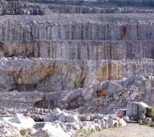 Limestone quarry 