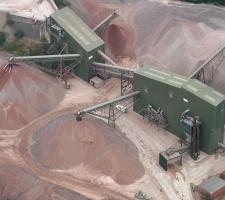Hewitt & Robins screening modules at Forestwood quarry