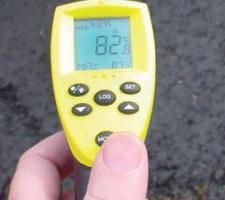 Asphalt thermometer