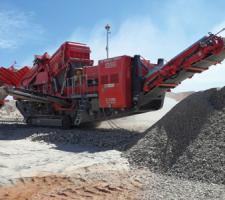 Terex Finlay C-1550 tracked mobile cone crusher