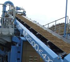 The CDE M2500 washing plant