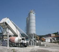 Simem MMX4000 mobile concrete plant 