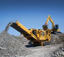 Extec and Fintec, manufacturers of crushing and screening equipment