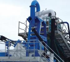 CDE Global’s newly-installed EvoWash 71 sand washing plant 