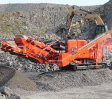 Terex Finlay’s new I-100RS impact crusher