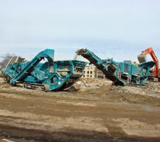Powerscreen XR400S primary jaw plant 
