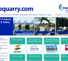 Safequarry website print screen avatar
