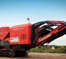 Terex Finlay’s J-1170 -1170 tracked primary jaw crusher 