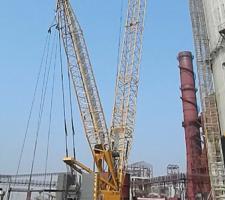 Indian cement plant’s Liebherr crane 